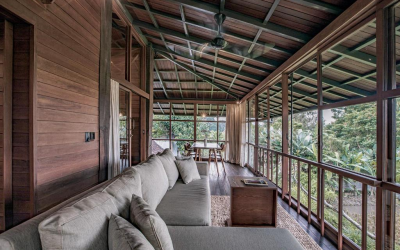 The interior of each cabin is designed with attention to detail.