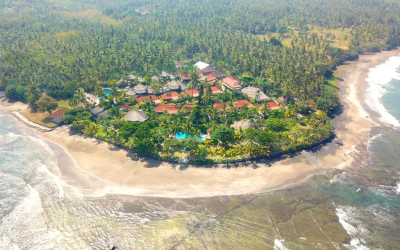 A great beachfront resort for those not afraid to venture into a remote region.