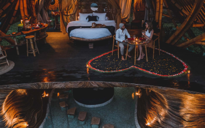 Enjoy a romantic dinner from your house.