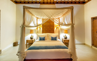 The rooms and suites are designed with attention for detail.