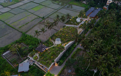 Locavore NXT is situated in a spectacular building surrounded by gardens that supply ingredients.