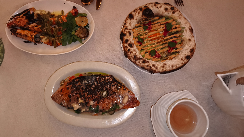 Delicious food at Terra Verte Restaurant